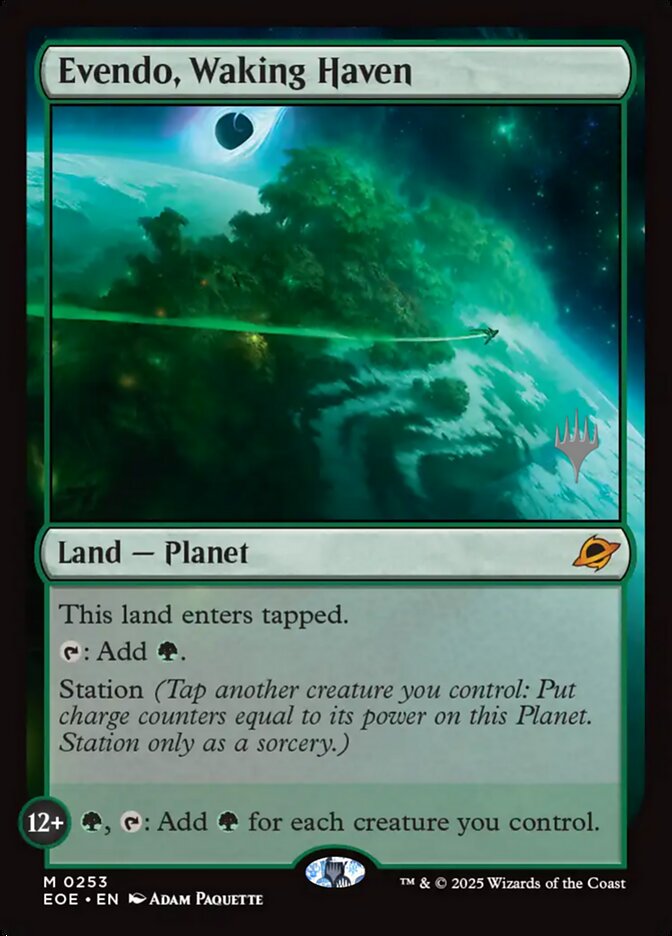 Evendo, Waking Haven, Edge of eternities promos Card Art