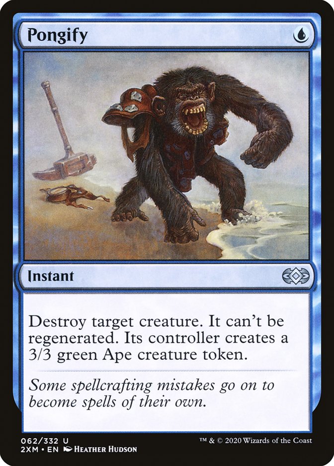 Pongify, Double Masters Card Art