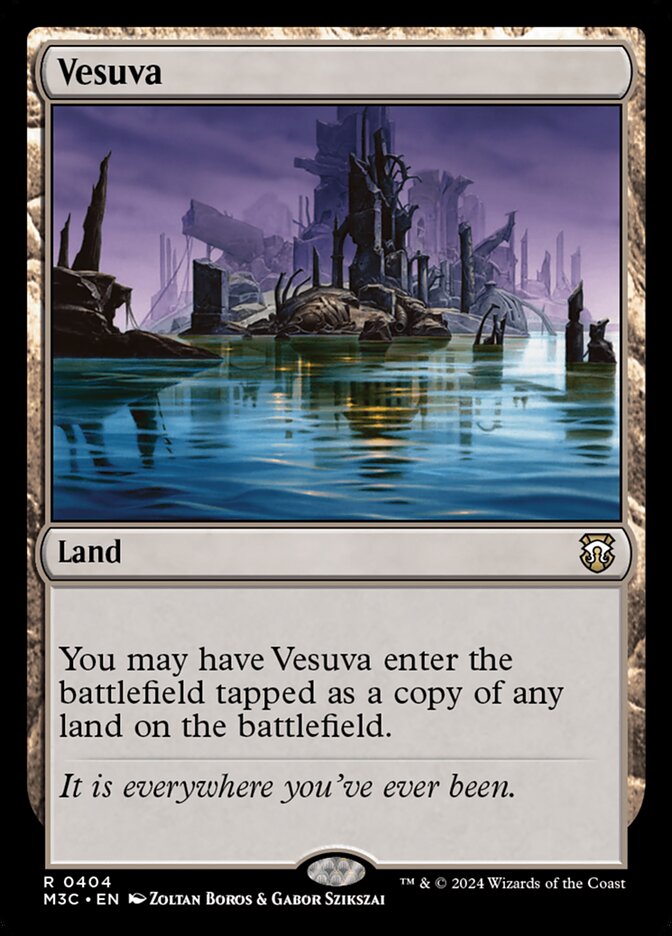 Vesuva, Modern Horizons 3 Commander Card Art
