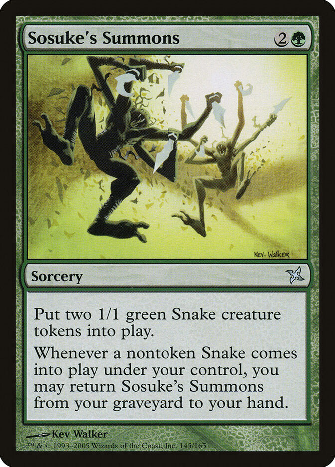 Sosuke's Summons, Betrayers Of Kamigawa Card Art