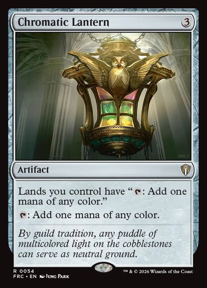 Chromatic Lantern, Reality Fracture Commander Card Art
