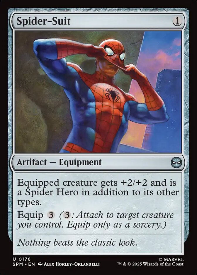 Spider-Suit, Marvel&