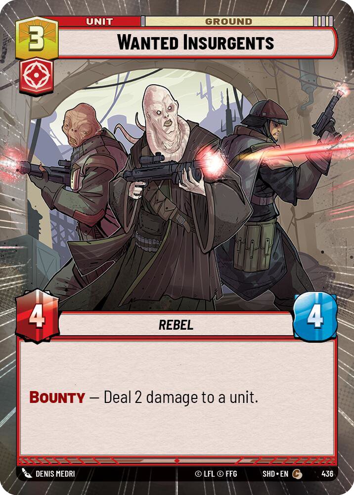 Wanted Insurgents - Hyperspace Foil