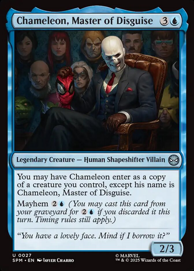 Chameleon, Master of Disguise, Marvel&