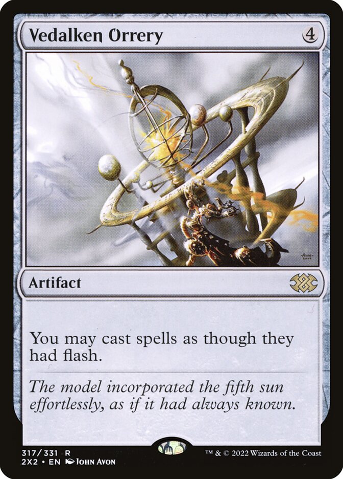 Vedalken Orrery, Double masters 2022 Card Art