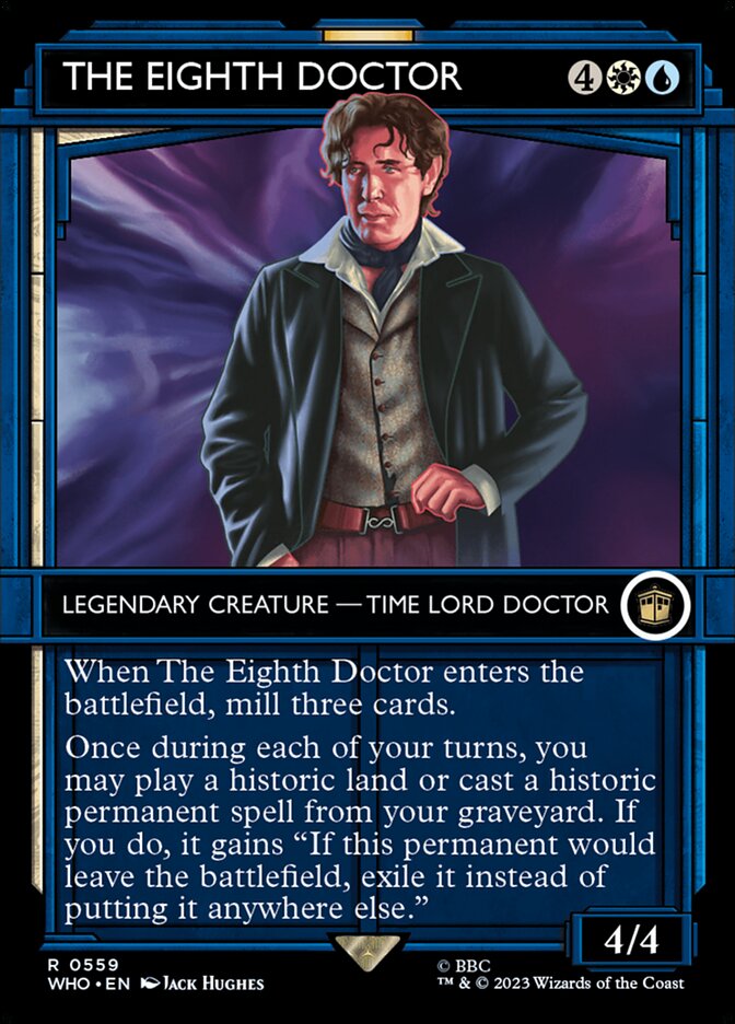 The Eighth Doctor, Doctor who Card Art