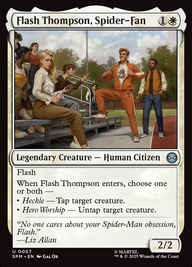 Flash Thompson, Spider-Fan, Marvel&