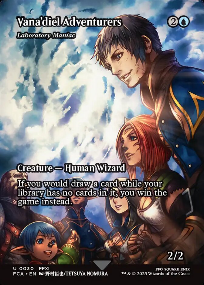 Laboratory Maniac, Final fantasy: through the ages Card Art
