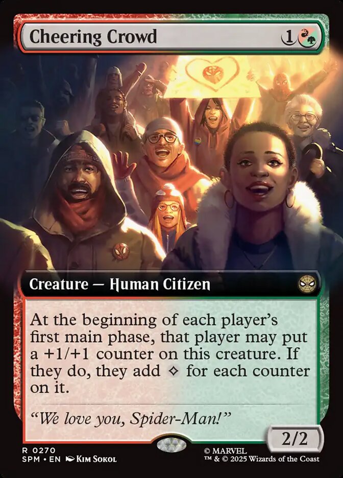 Cheering Crowd, Marvel&