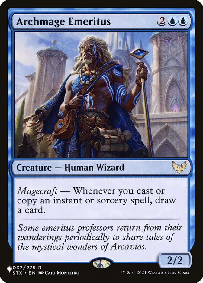 Archmage Emeritus, The List Card Art