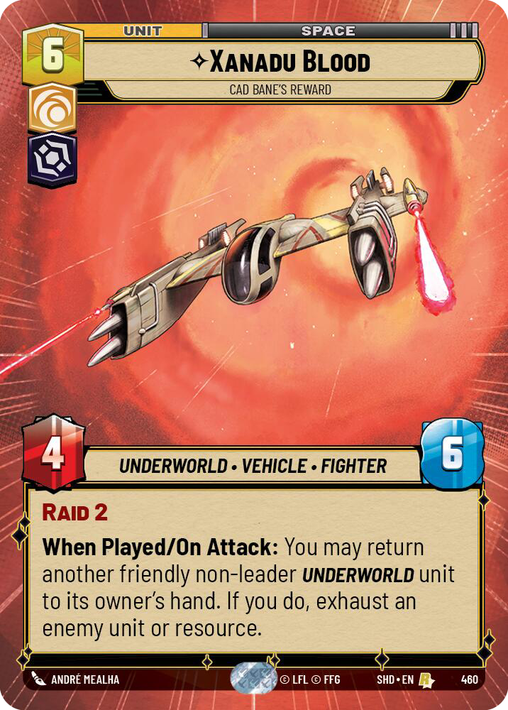 Xanadu Blood, Cad Bane&