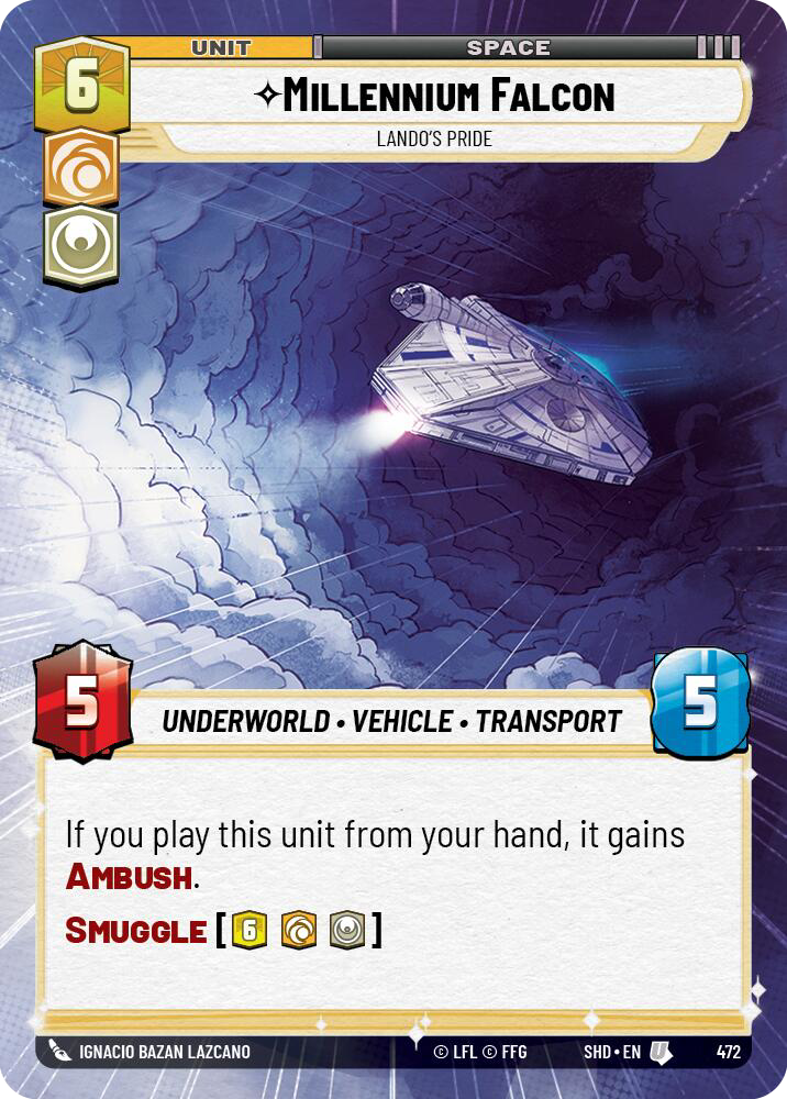 Millennium Falcon, Lando&