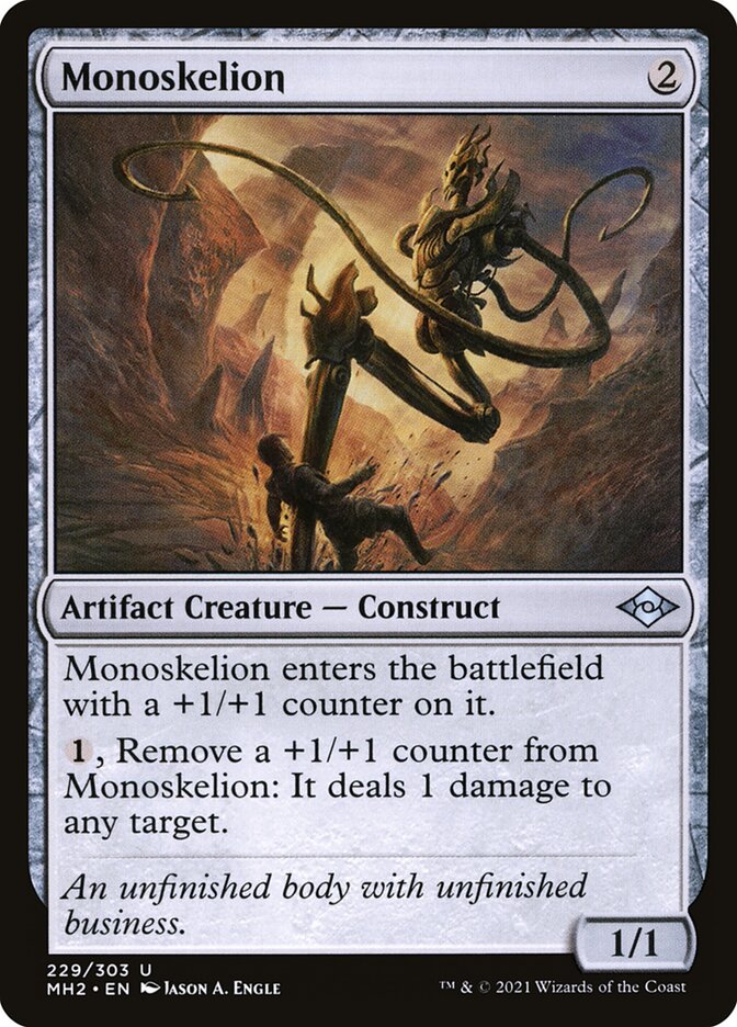 Monoskelion, Modern horizons 2 Card Art