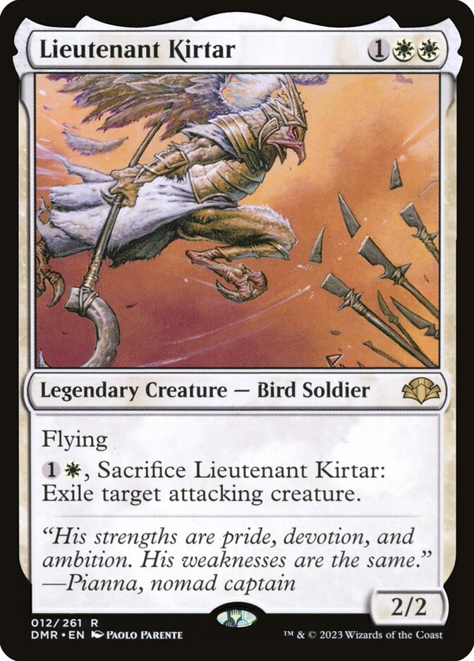 Lieutenant Kirtar - Foil