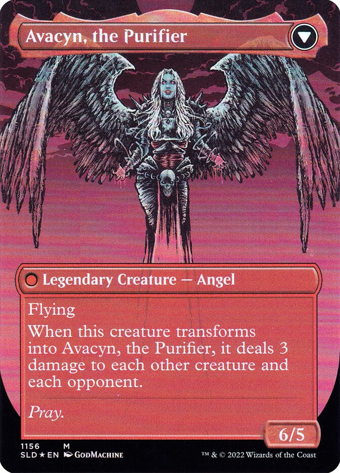 Archangel Avacyn // Avacyn, the Purifier, Secret Lair Drop Card Art