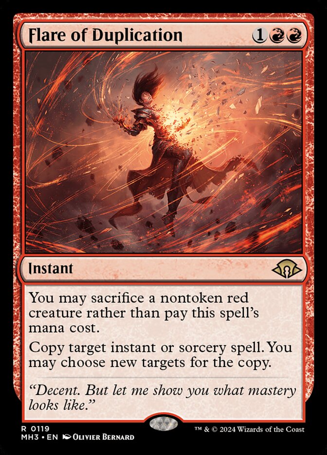 Flare of Duplication - Foil