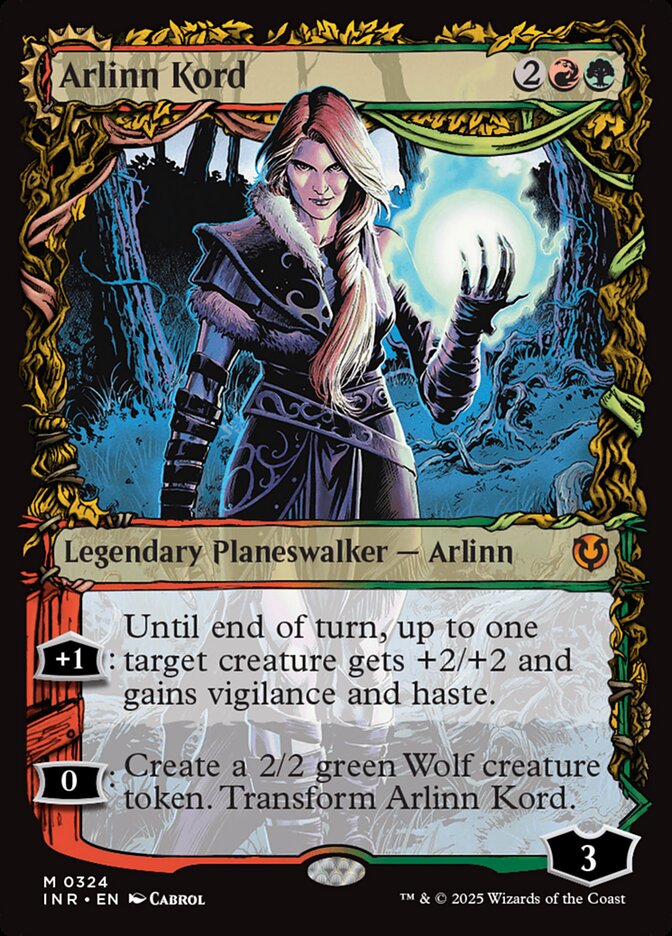 Arlinn Kord // Arlinn, Embraced by the Moon, Innistrad remastered Card Art