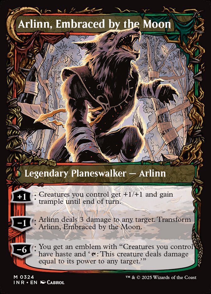 Arlinn Kord // Arlinn, Embraced by the Moon, Innistrad remastered Card Art