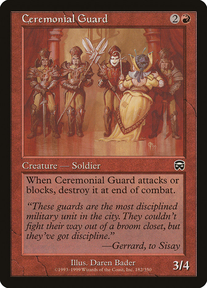 Ceremonial Guard - Foil
