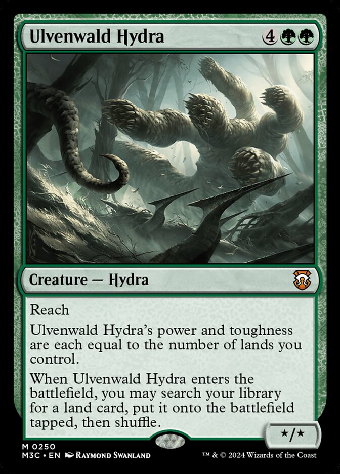 Ulvenwald Hydra, Modern Horizons 3 Commander Card Art