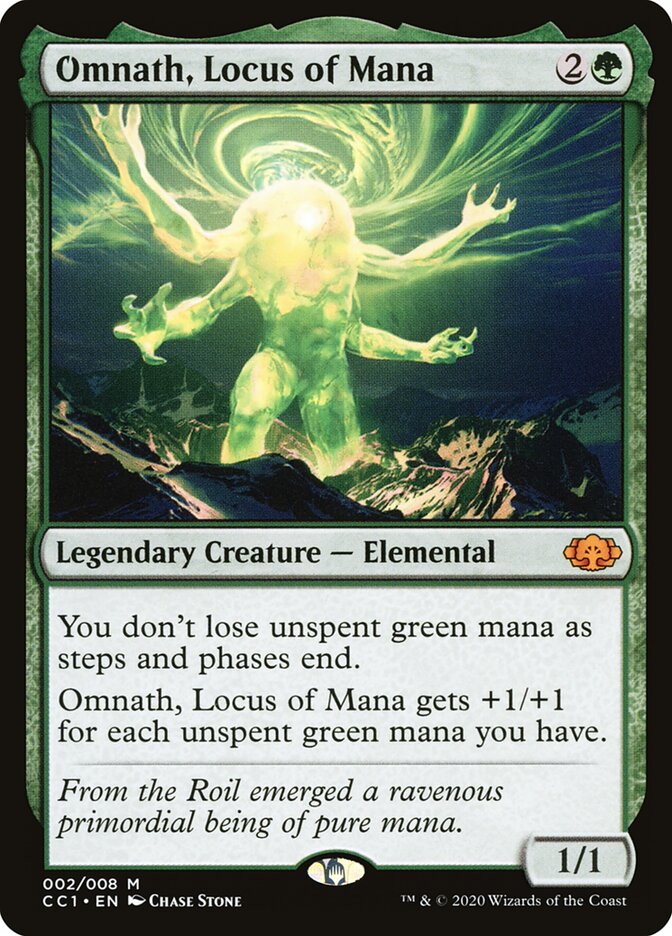 Omnath, Locus of Mana, Commander Collection: Green Card Art