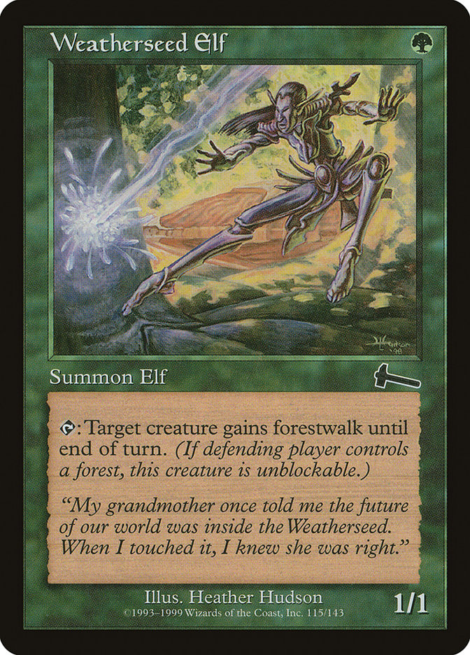 Weatherseed Elf, Urza&