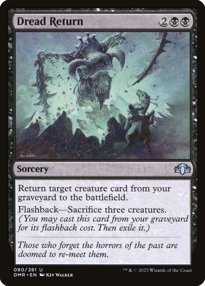 Dread Return - Foil
