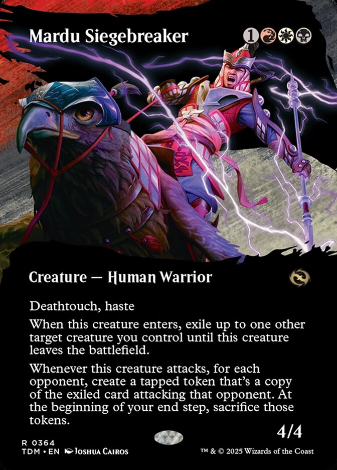 Mardu Siegebreaker, Tarkir: dragonstorm Card Art