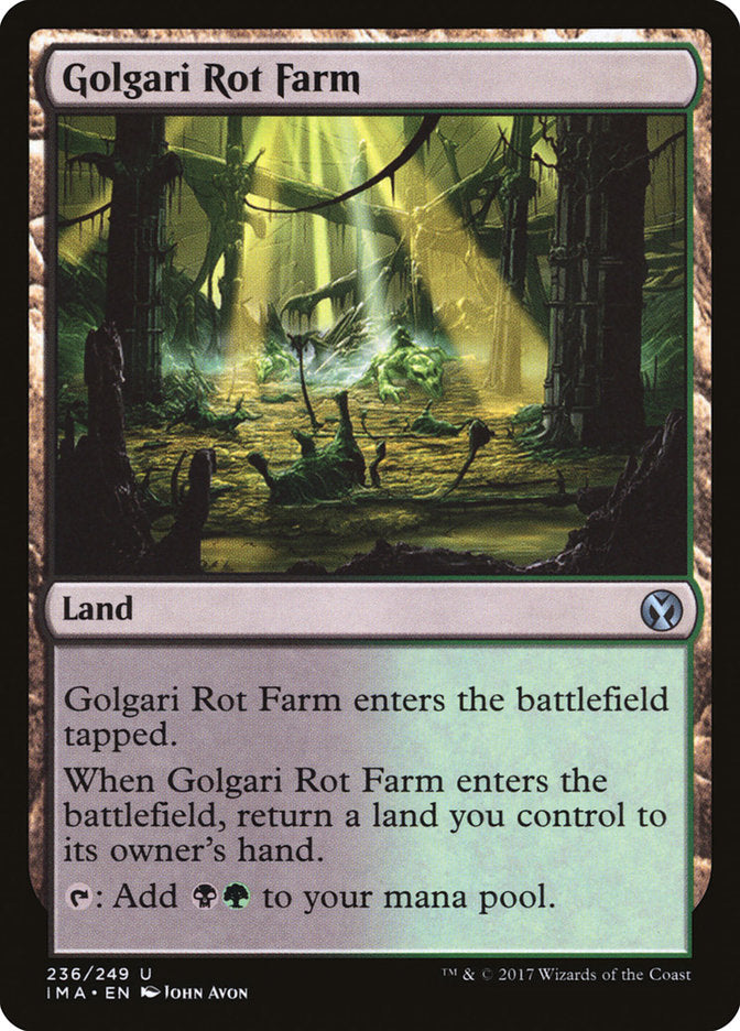 Golgari Rot Farm - Foil