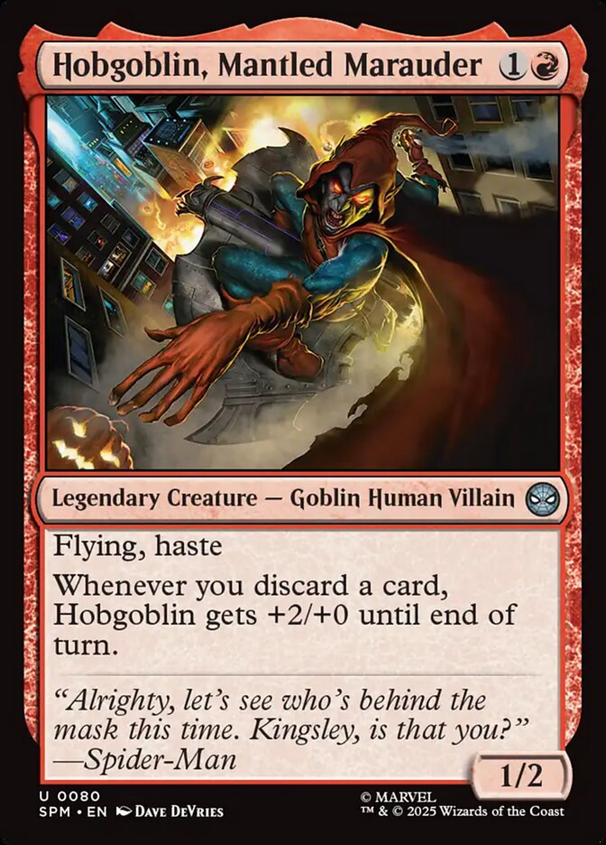 Hobgoblin, Mantled Marauder, Marvel&