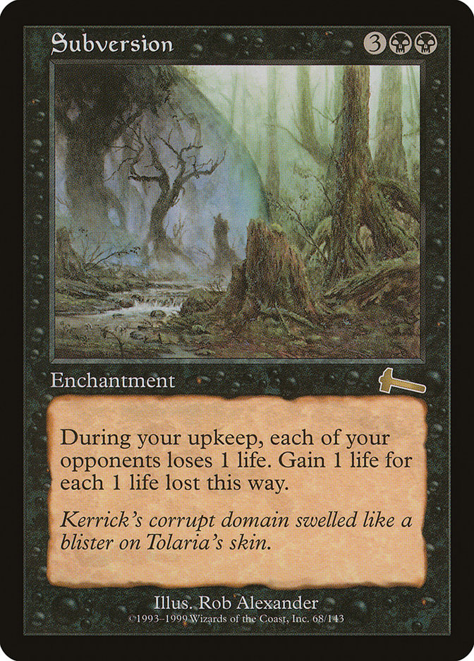 Subversion, Urza&