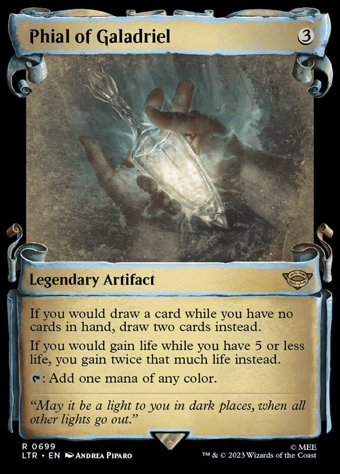 Phial of Galadriel, The Lord Of The Rings: Tales Of Middle-Earth Card Art