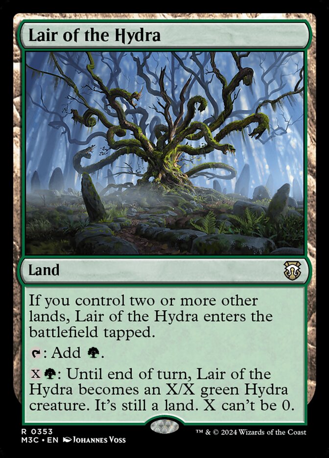 Lair of the Hydra, Modern Horizons 3 Commander Card Art
