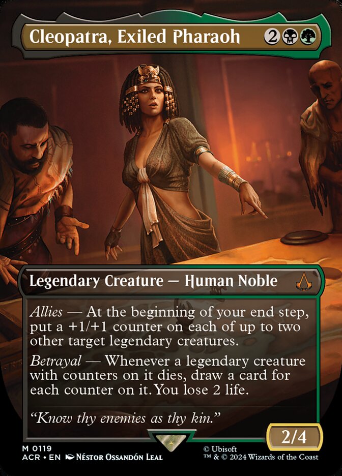 Cleopatra, Exiled Pharaoh, Assassin&