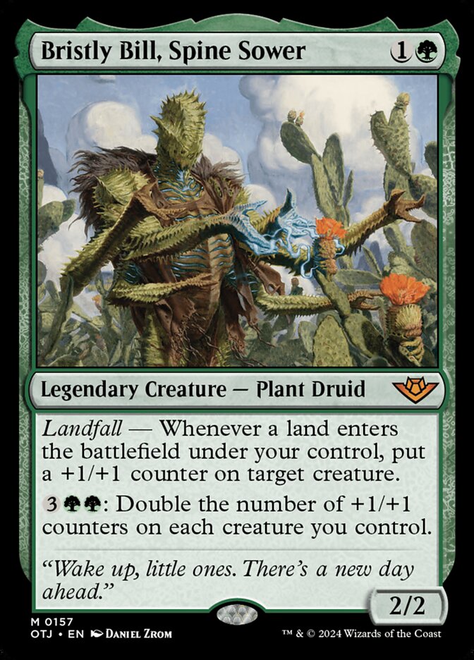 Bristly Bill, Spine Sower, Outlaws of thunder junction Card Art