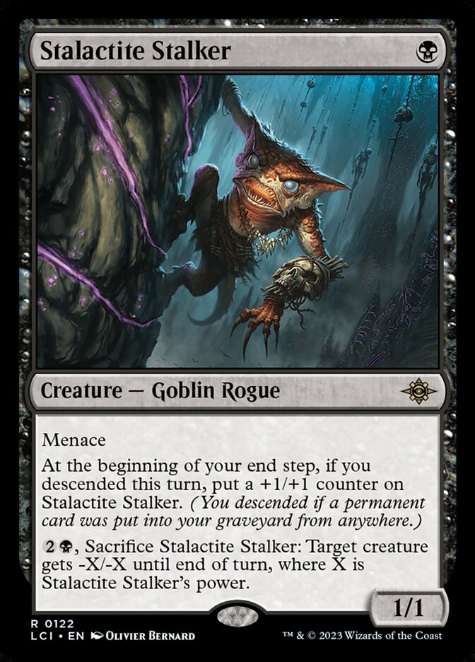 Stalactite Stalker, The Lost Caverns Of Ixalan Card Art