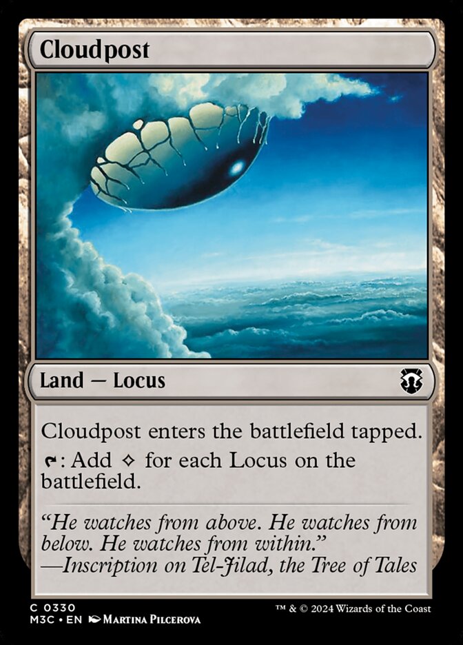 Cloudpost, Modern Horizons 3 Commander Card Art