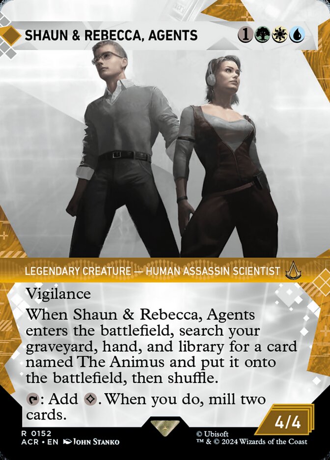 Shaun &amp; Rebecca, Agents, Assassin&