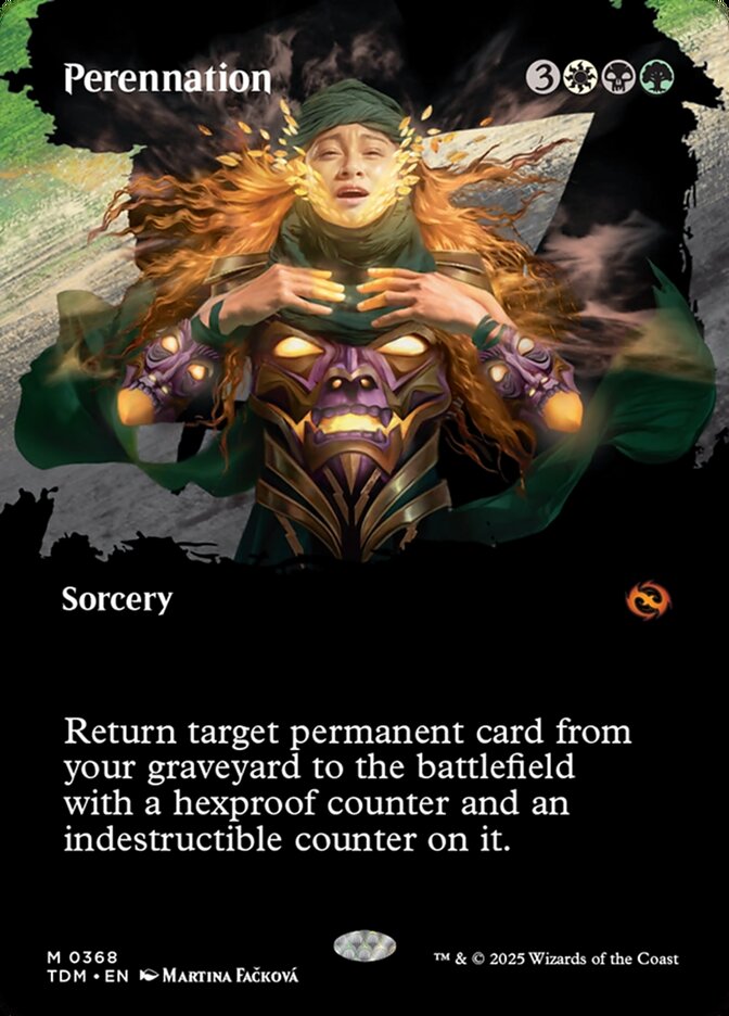 Perennation, Tarkir: dragonstorm Card Art