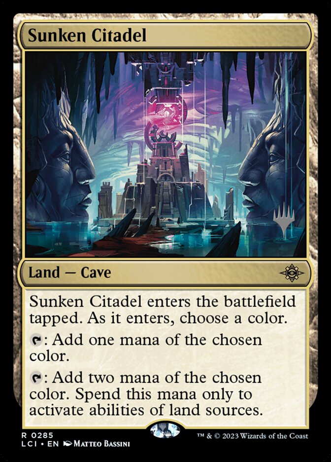 Sunken Citadel, The Lost Caverns Of Ixalan Promos Card Art