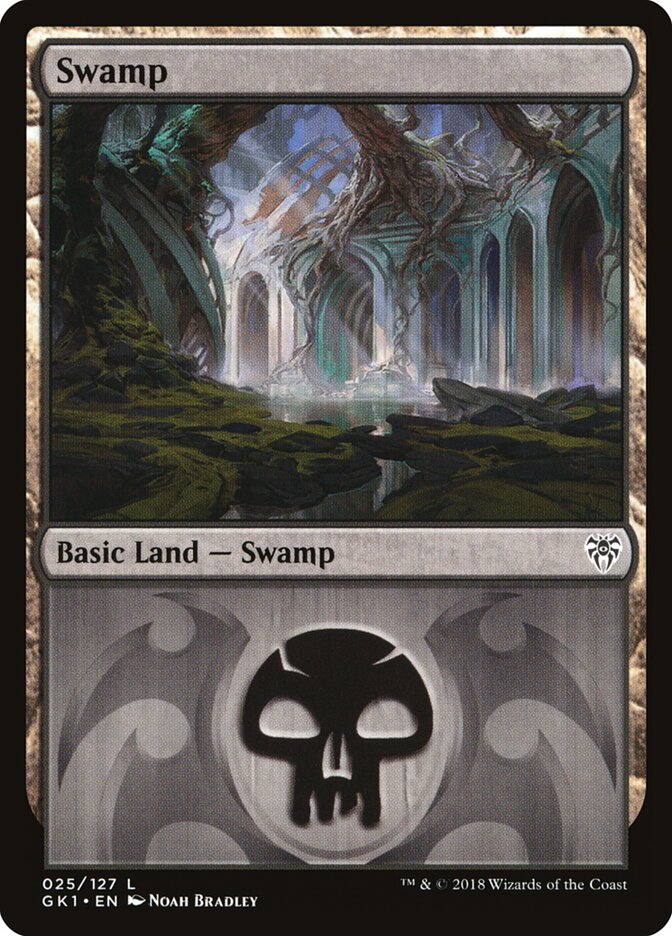 Swamp, Grn Guild Kit Card Art