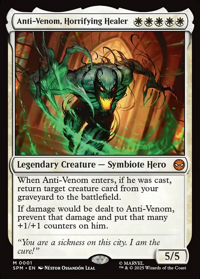 Anti-Venom, Horrifying Healer, Marvel&