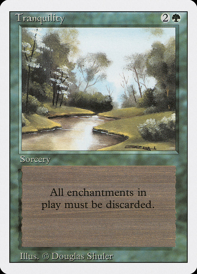 Tranquility, Revised edition Card Art