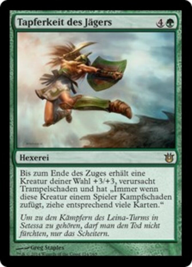 Hunter's Prowess, Born Of The Gods Card Art