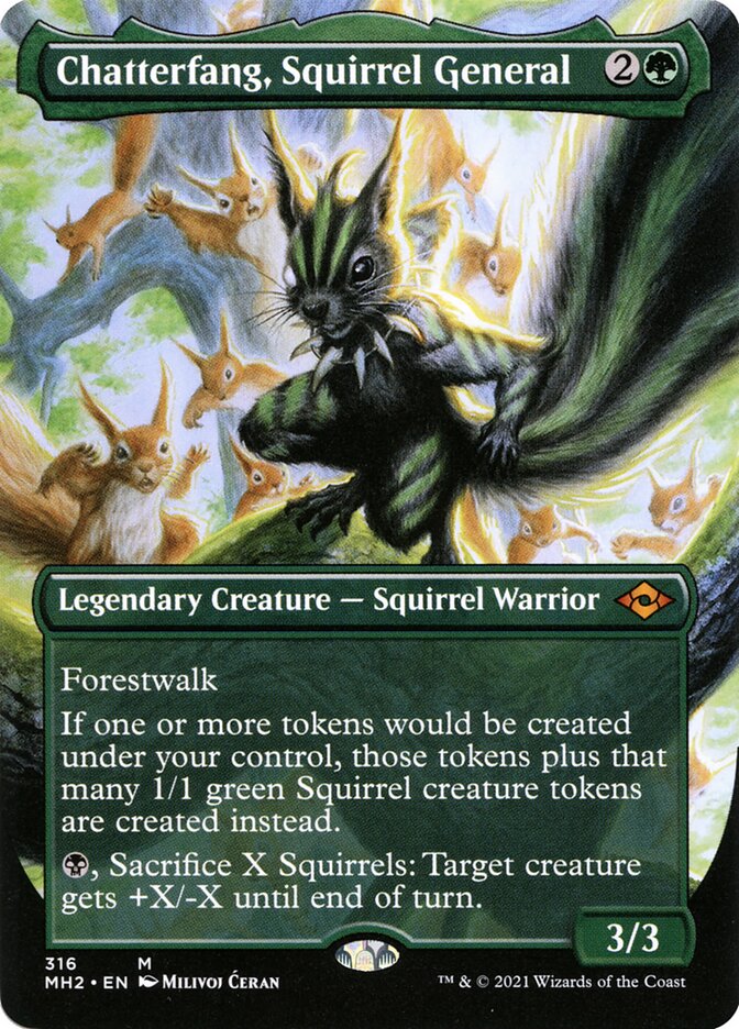 Chatterfang, Squirrel General - Foil