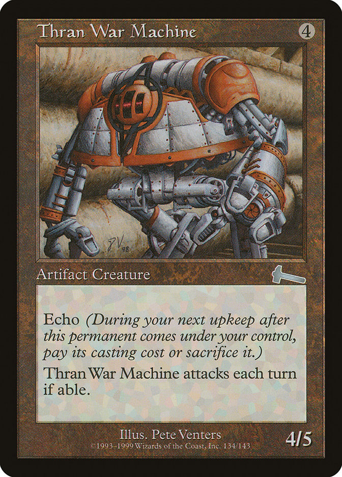 Thran War Machine, Urza&