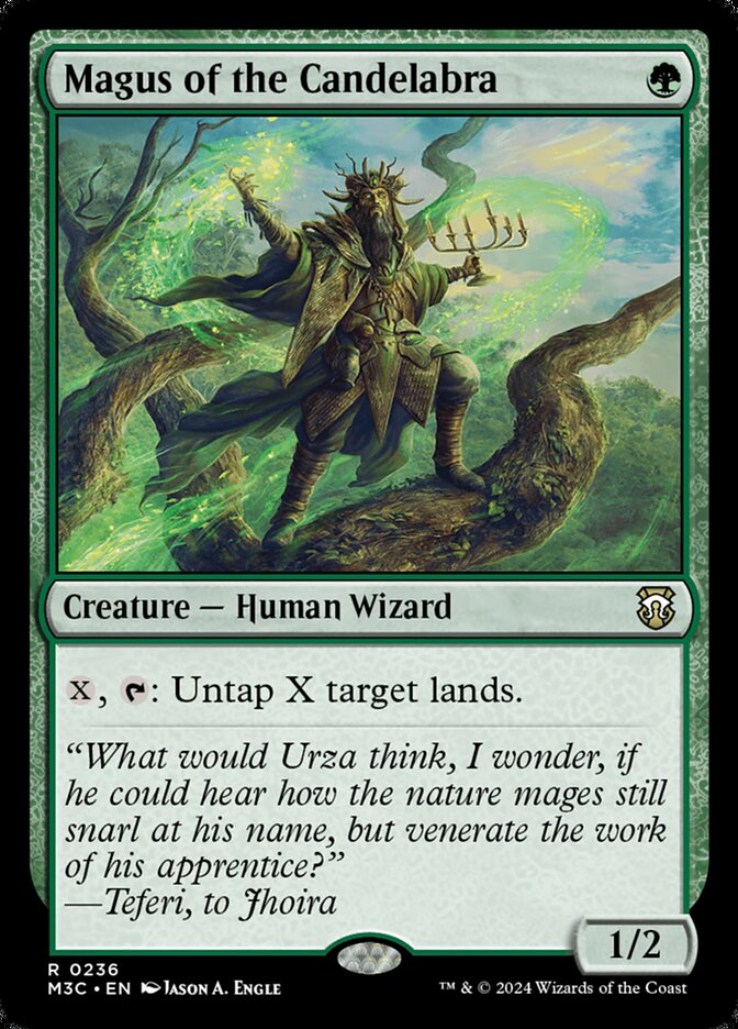 Magus of the Candelabra, Modern Horizons 3 Commander Card Art