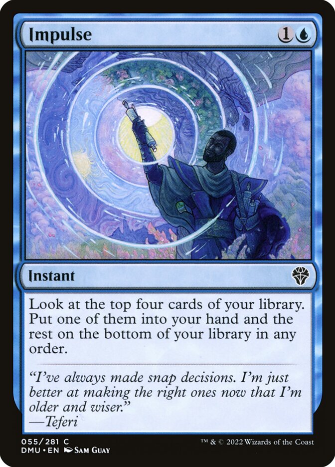 Impulse, Dominaria united Card Art