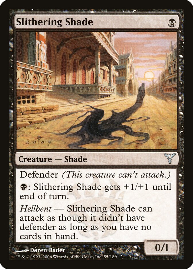 Slithering Shade, Dissension Card Art