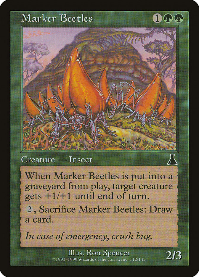 Marker Beetles, Urza&